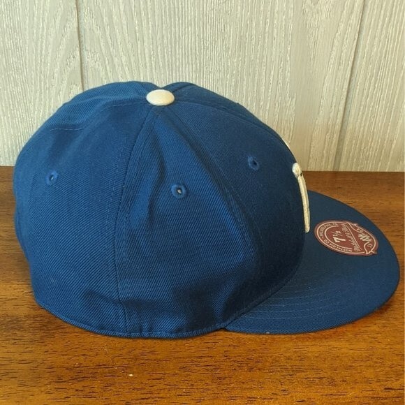 NFL Indianapolis Colts Mitchell & Ness fitted wool hat NWT sz 7 1/2 - Picture 4 of 9